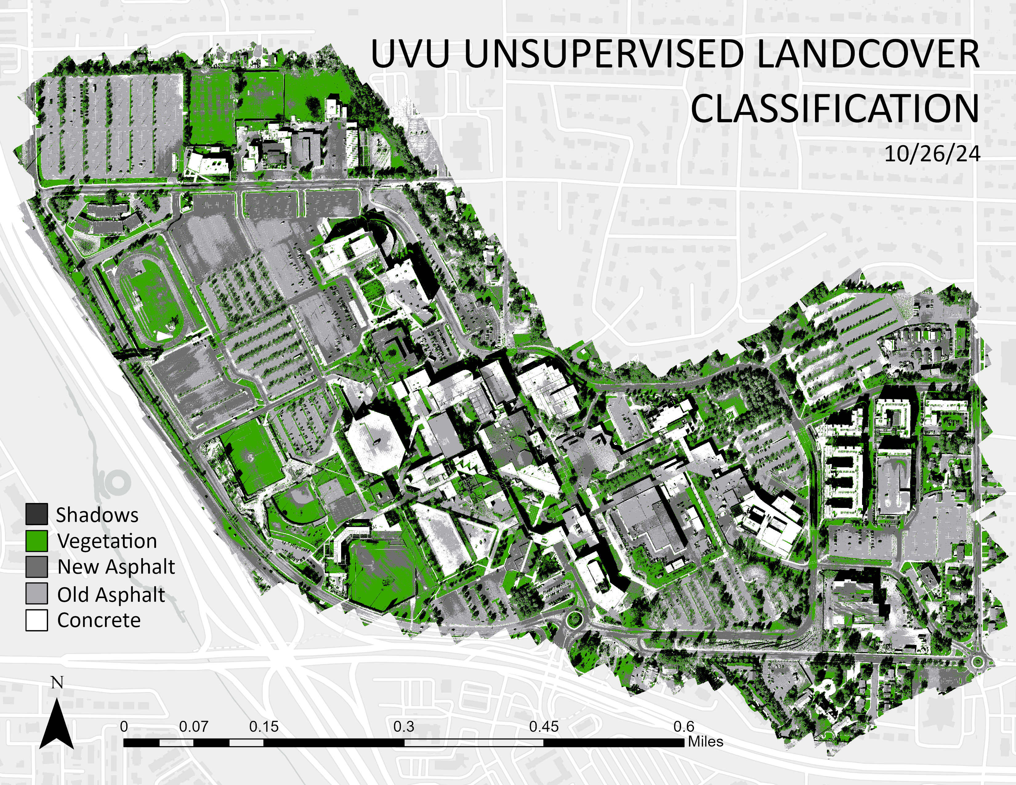 Unsupervised UVU Classifications
